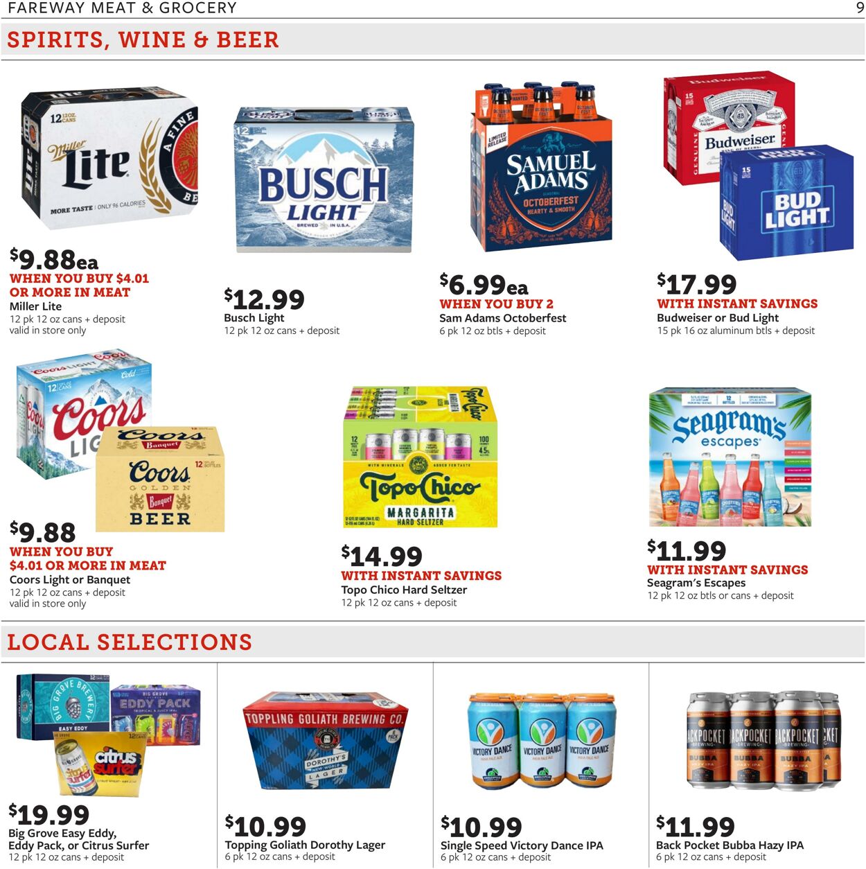 Weekly ad Fareway Stores 09/02/2024 - 09/07/2024