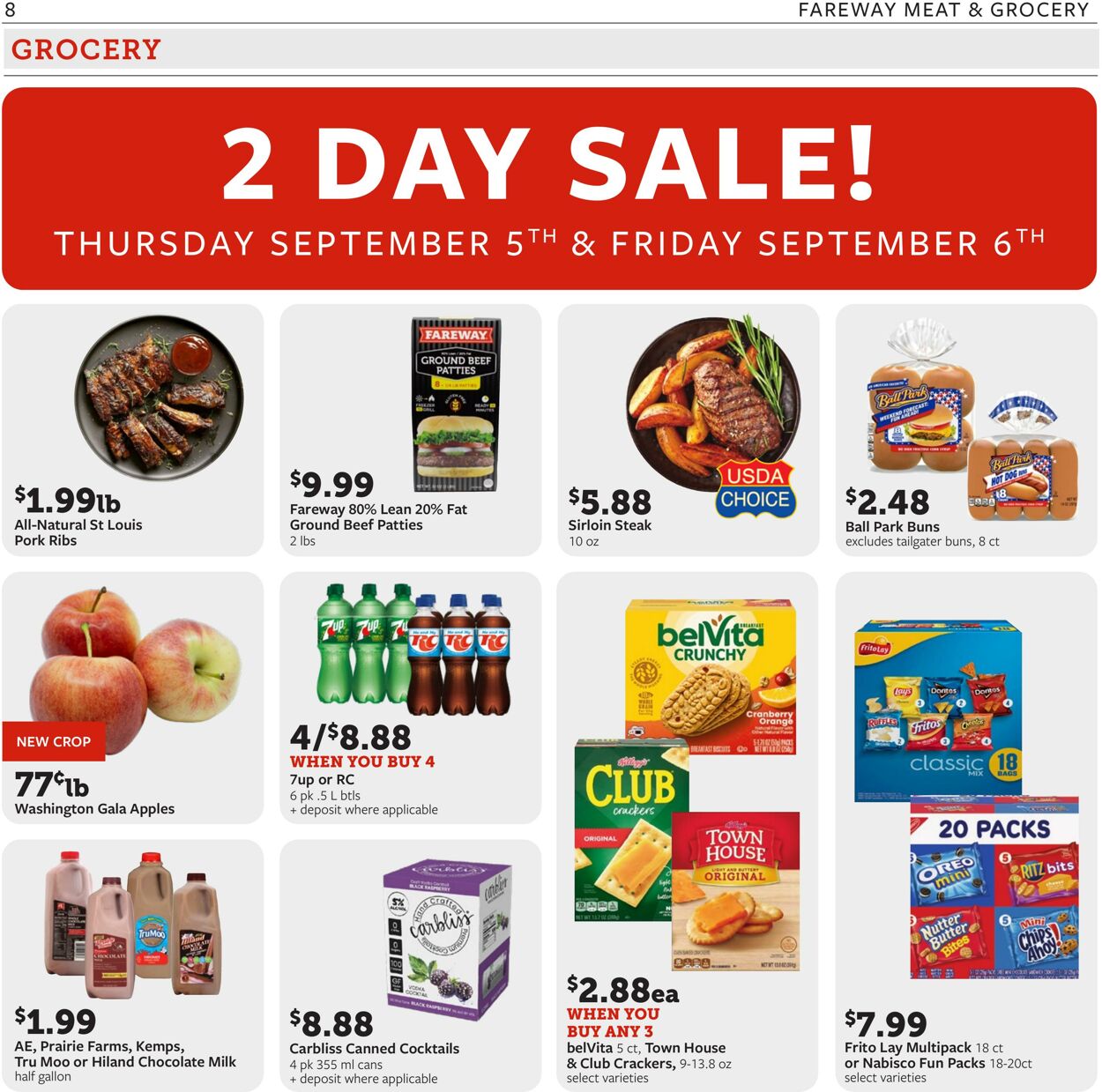 Weekly ad Fareway Stores 09/02/2024 - 09/07/2024