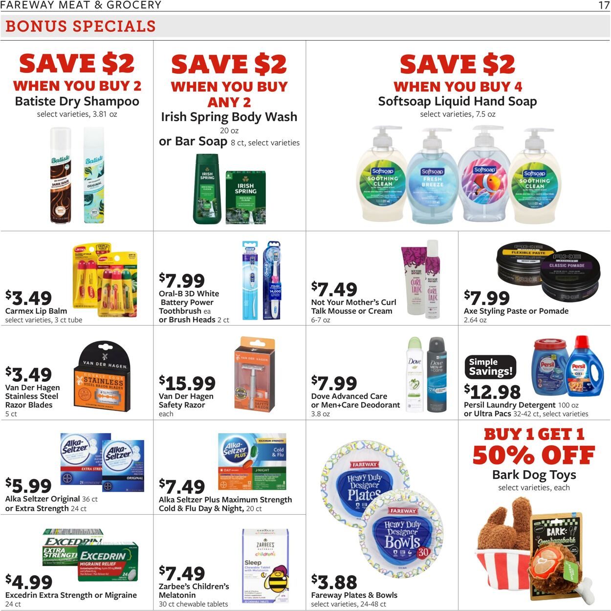 Weekly ad Fareway Stores 11/04/2024 - 11/09/2024