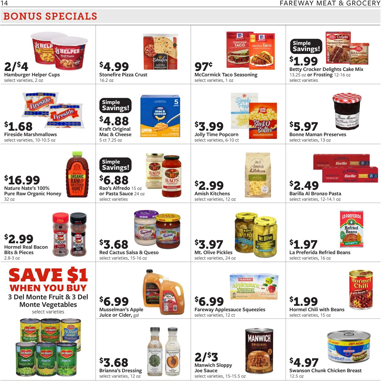 Weekly ad Fareway Stores 11/04/2024 - 11/09/2024