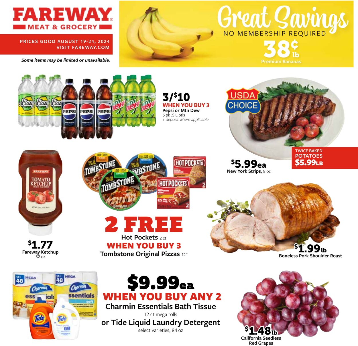 Weekly ad Fareway Stores 08/19/2024 - 08/24/2024