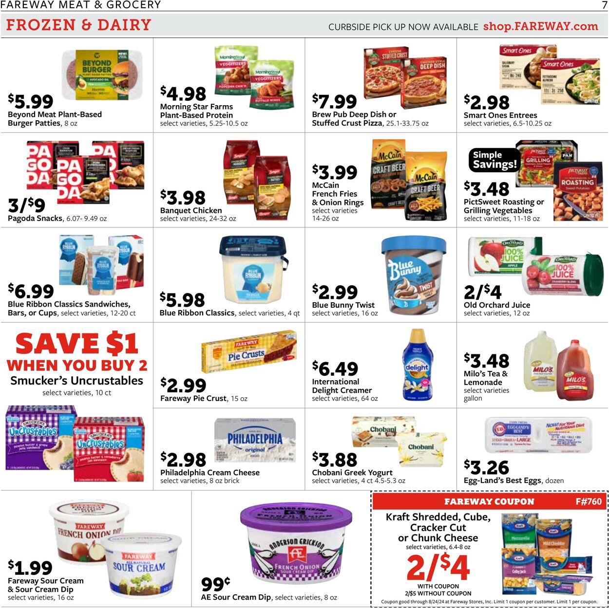 Weekly ad Fareway Stores 08/19/2024 - 08/24/2024