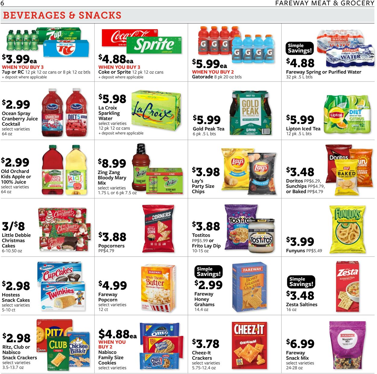 Weekly ad Fareway Stores 11/18/2024 - 11/23/2024