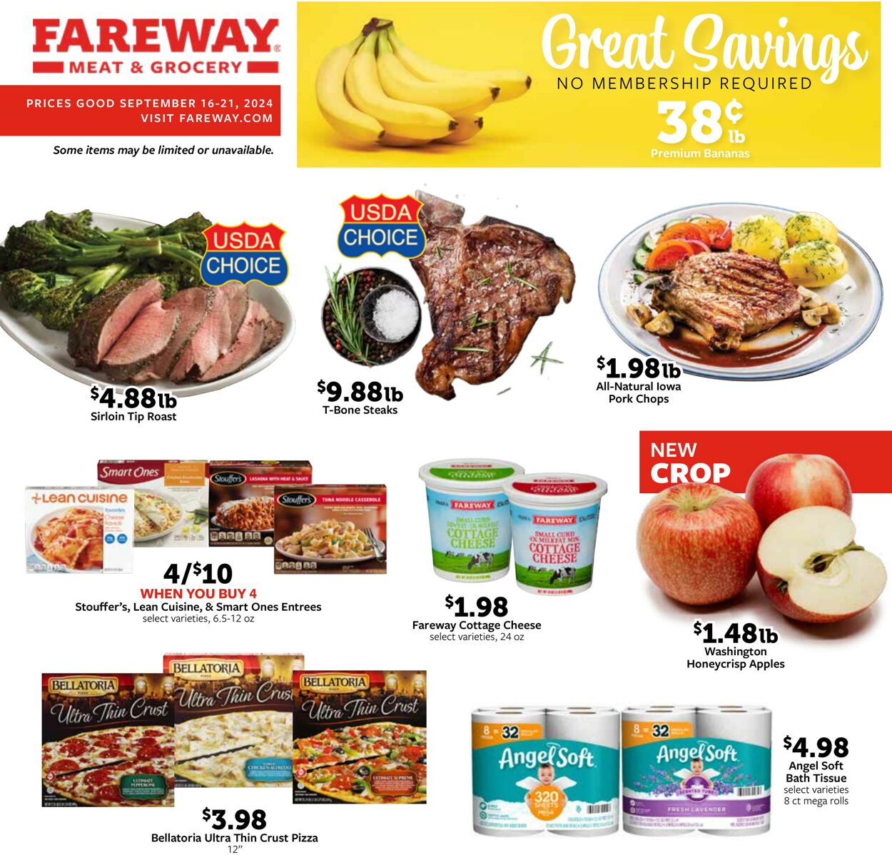 Weekly ad Fareway Stores 09/16/2024 - 09/21/2024