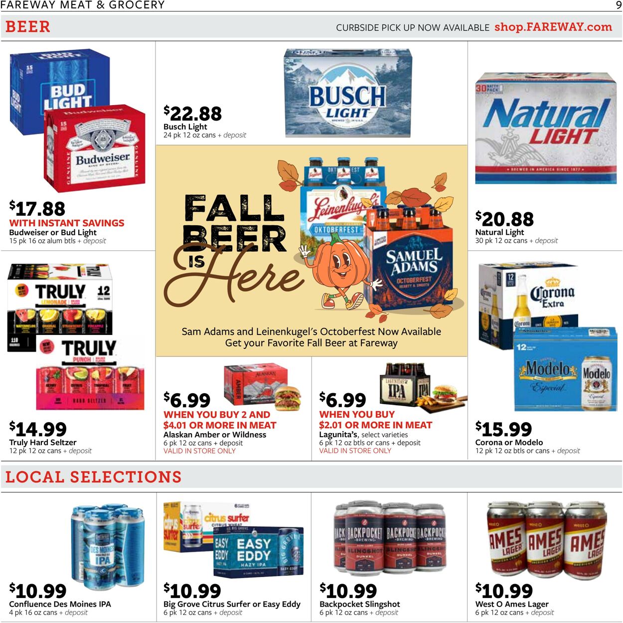 Weekly ad Fareway Stores 09/16/2024 - 09/21/2024