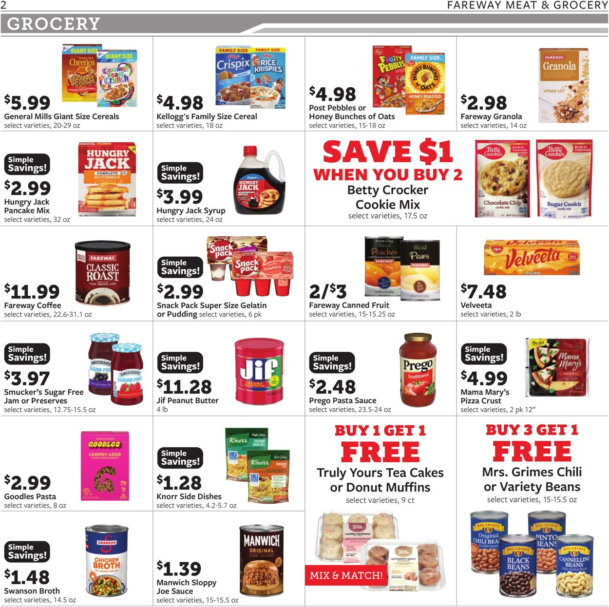 Weekly ad Fareway Stores 10/20/2025 - 10/25/2025