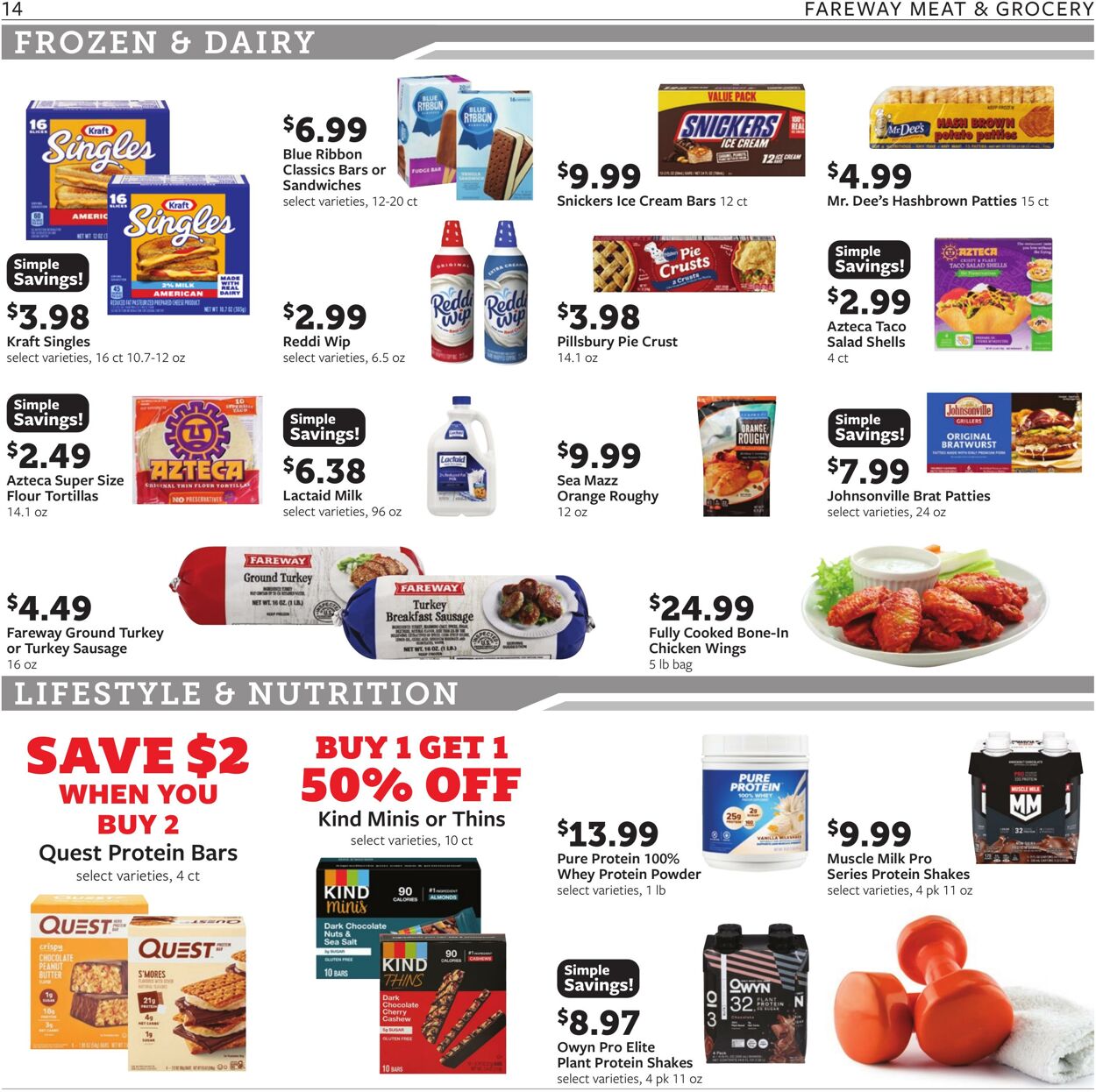 Weekly ad Fareway Stores 10/20/2025 - 10/25/2025
