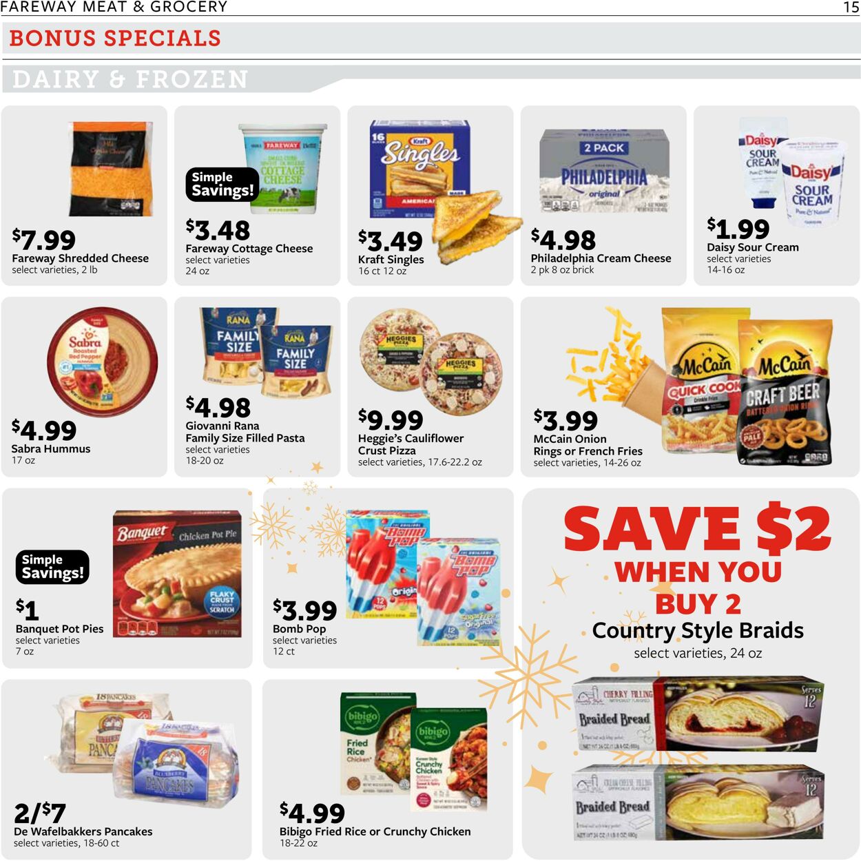 Weekly ad Fareway Stores 12/16/2024 - 12/21/2024