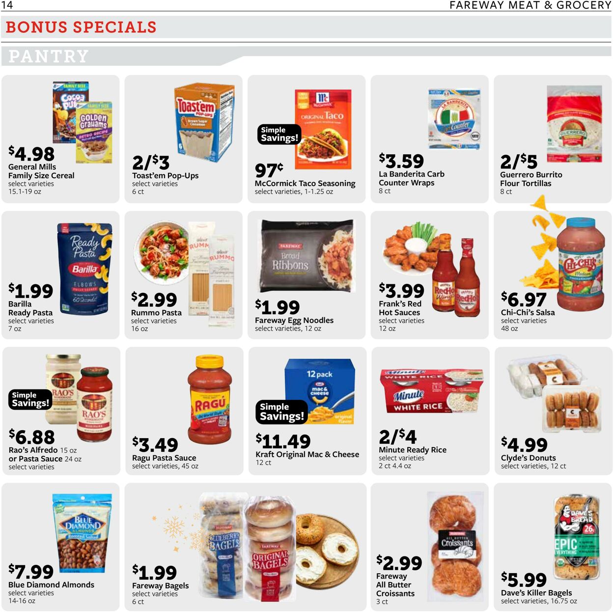 Weekly ad Fareway Stores 12/16/2024 - 12/21/2024