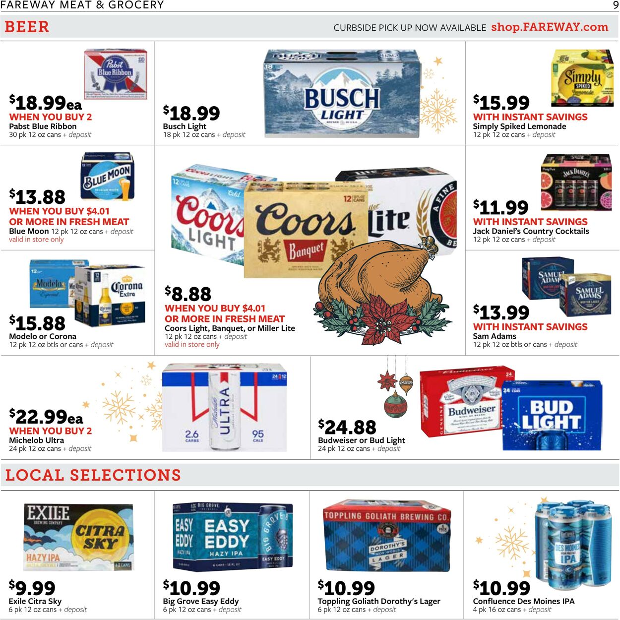 Weekly ad Fareway Stores 12/16/2024 - 12/21/2024