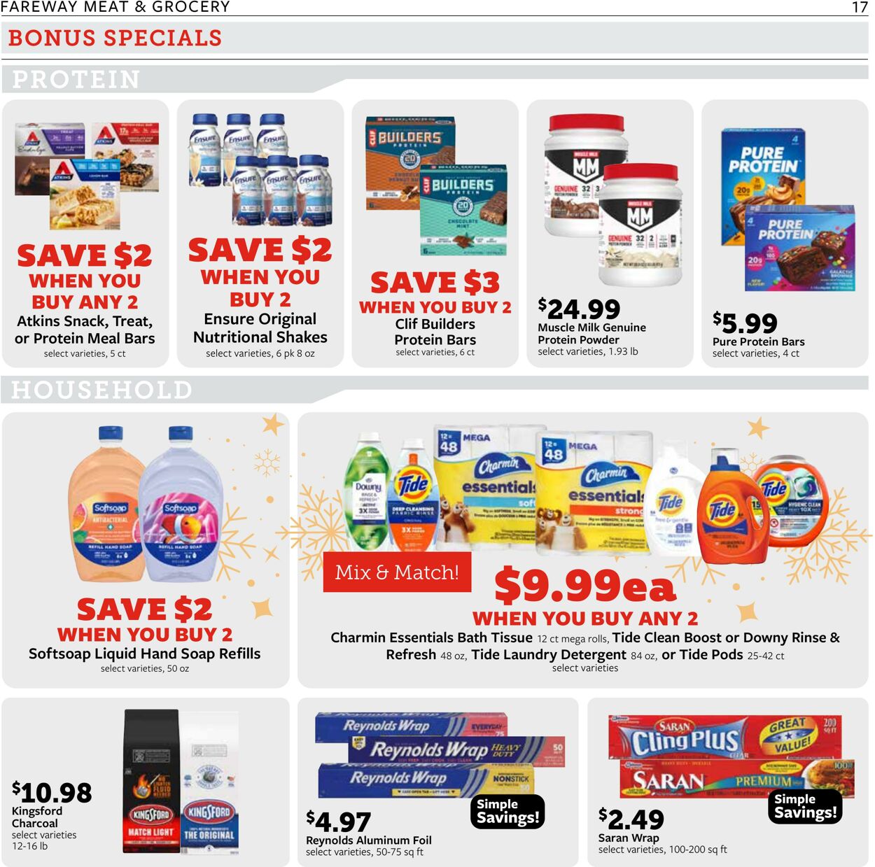 Weekly ad Fareway Stores 12/16/2024 - 12/21/2024