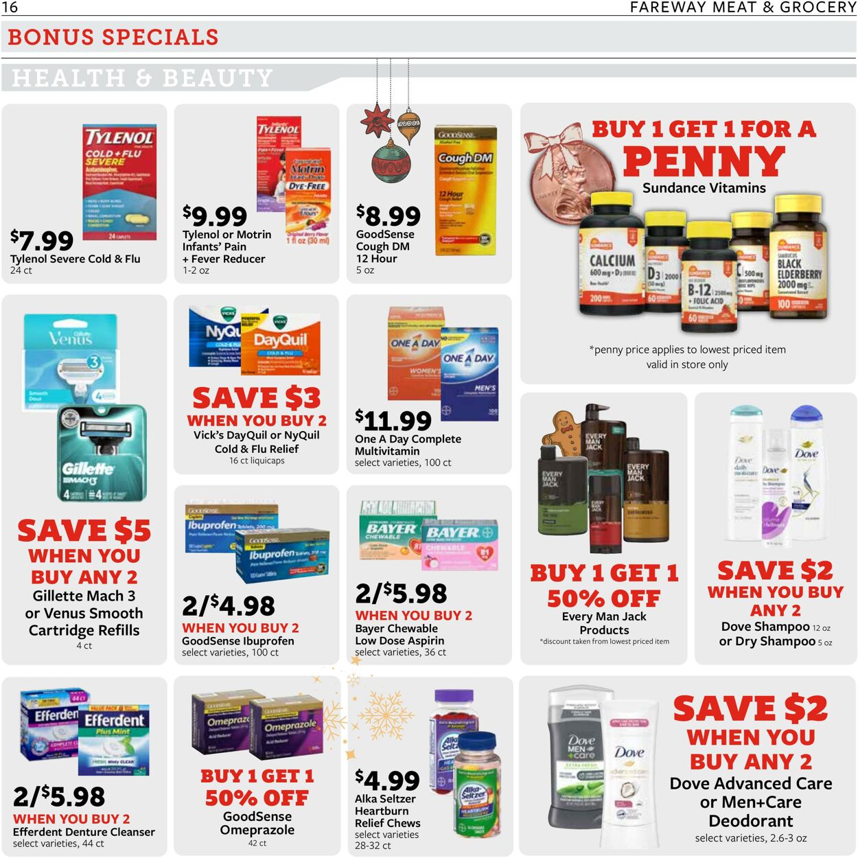 Weekly ad Fareway Stores 12/16/2024 - 12/21/2024