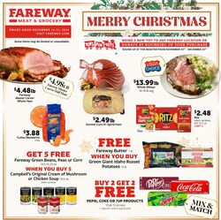 Weekly ad Fareway Stores 12/16/2024 - 12/21/2024