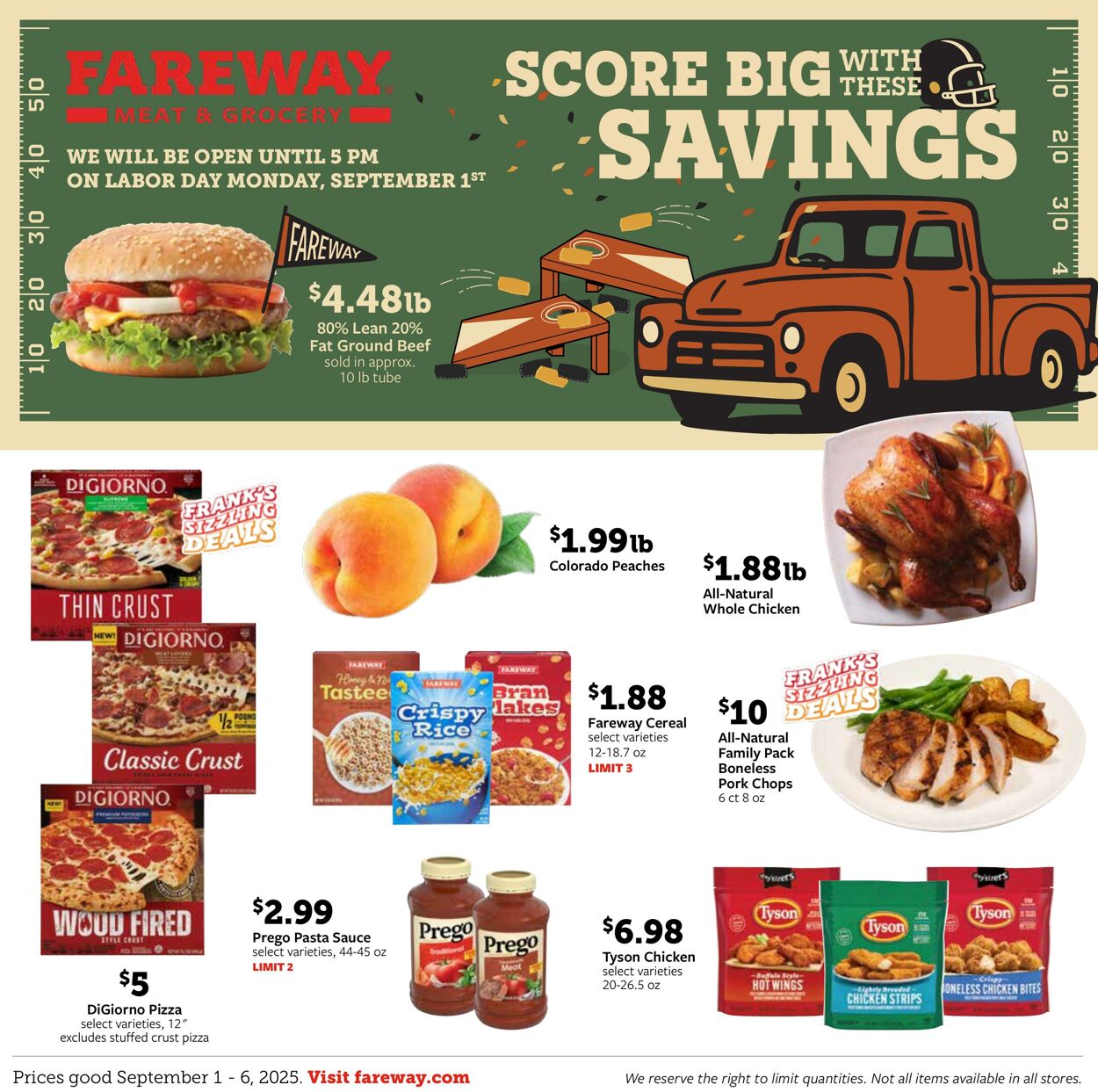 Weekly ad Fareway Stores 09/01/2025 - 09/06/2025