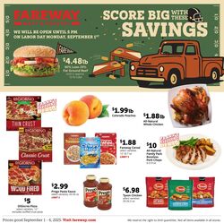 Weekly ad Fareway Stores 09/01/2025 - 09/06/2025