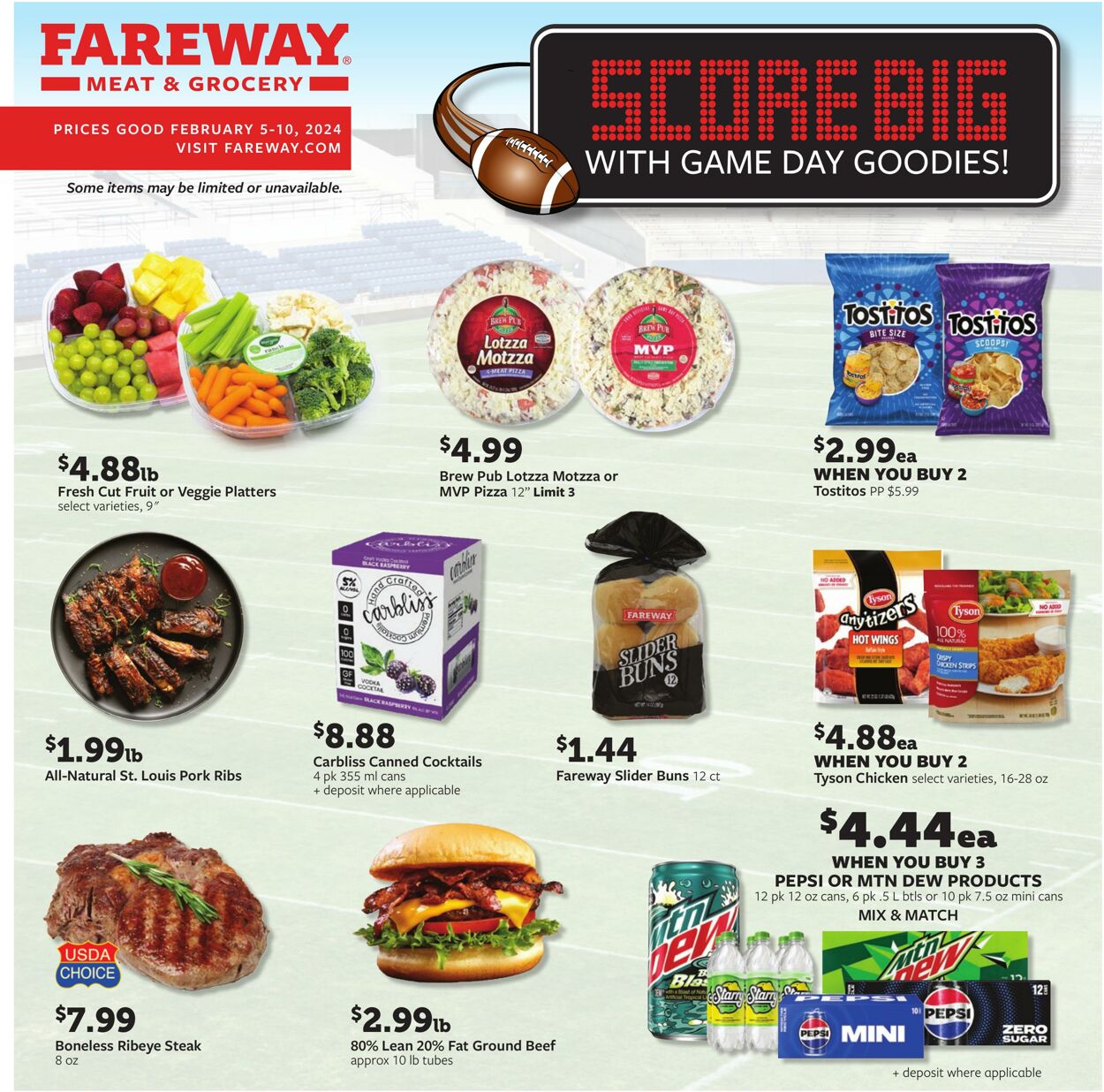 Weekly ad Fareway Stores 02/05/2024 - 02/10/2024