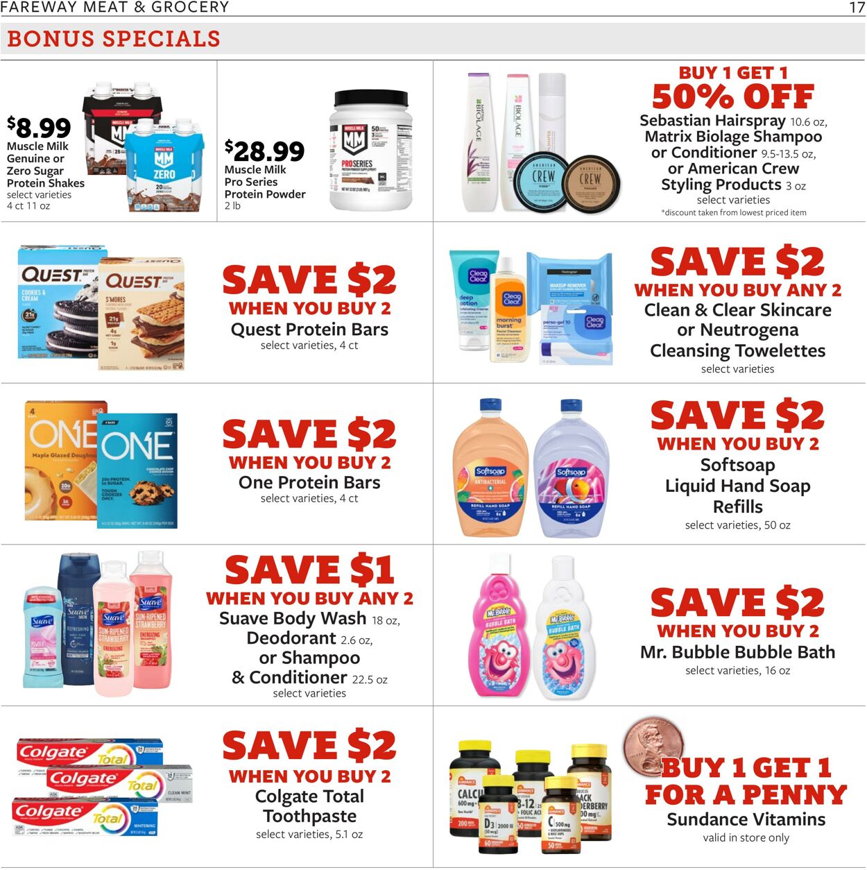 Weekly ad Fareway Stores 11/11/2024 - 11/16/2024