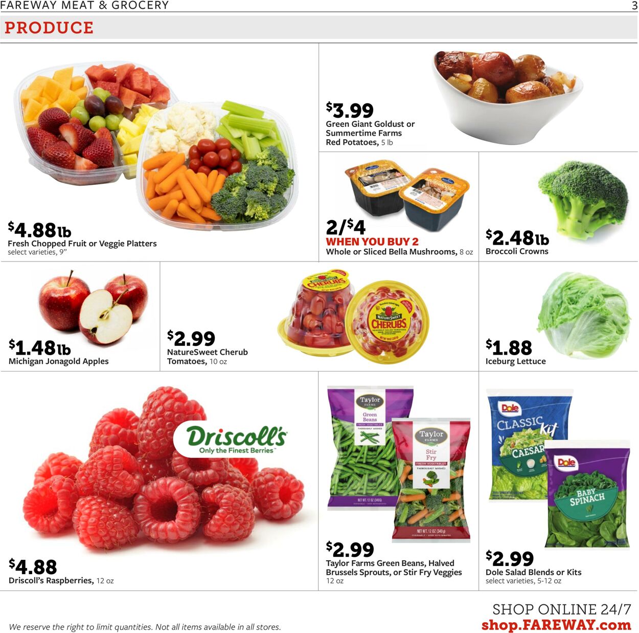 Weekly ad Fareway Stores 11/11/2024 - 11/16/2024