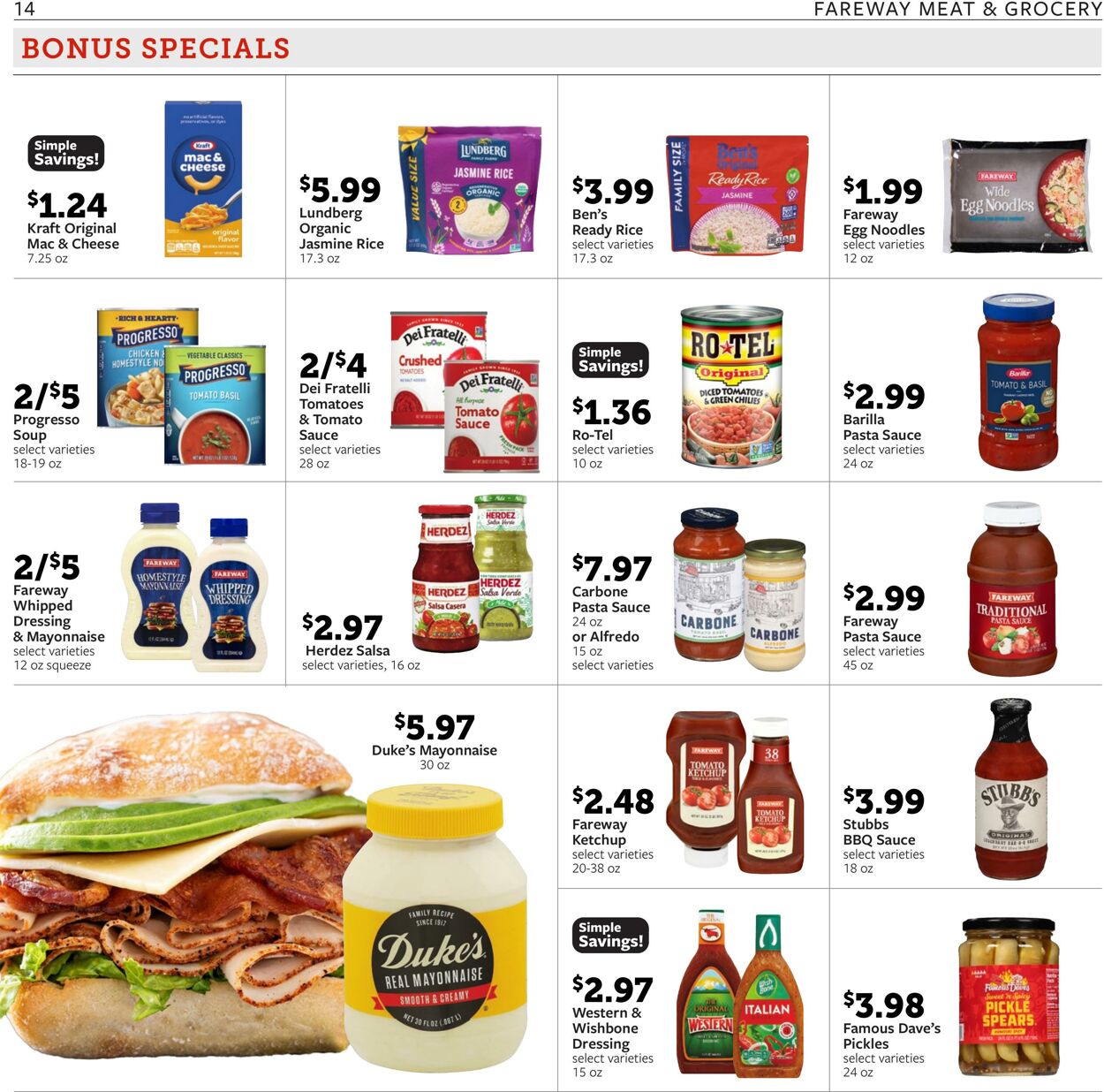 Weekly ad Fareway Stores 11/11/2024 - 11/16/2024