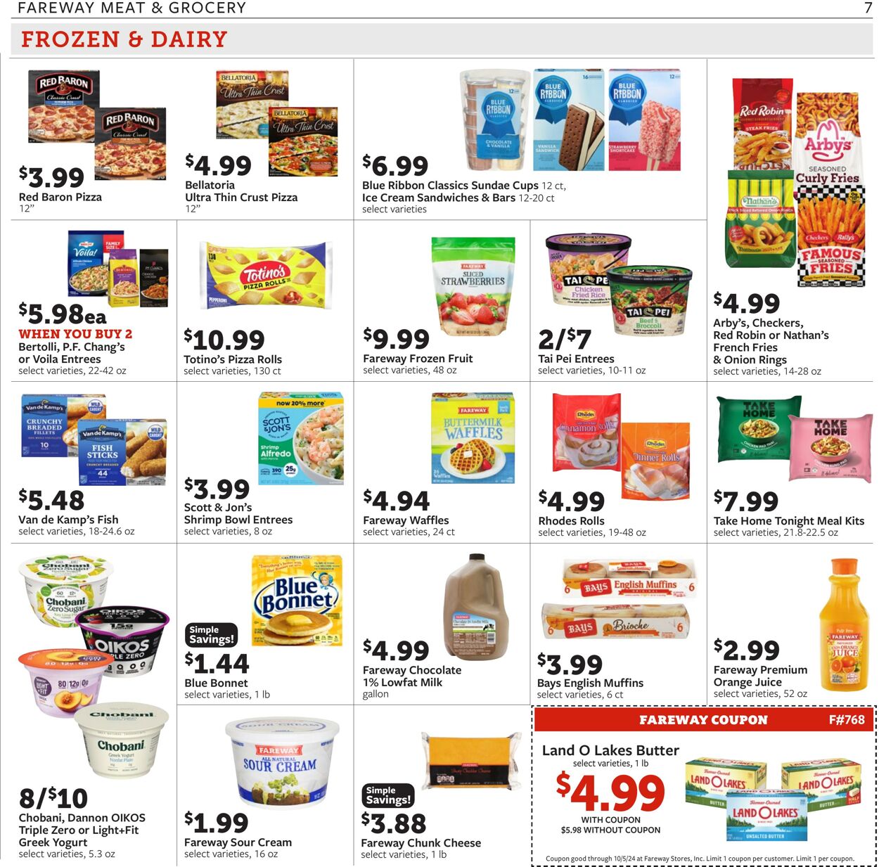 Weekly ad Fareway Stores 09/30/2024 - 10/05/2024