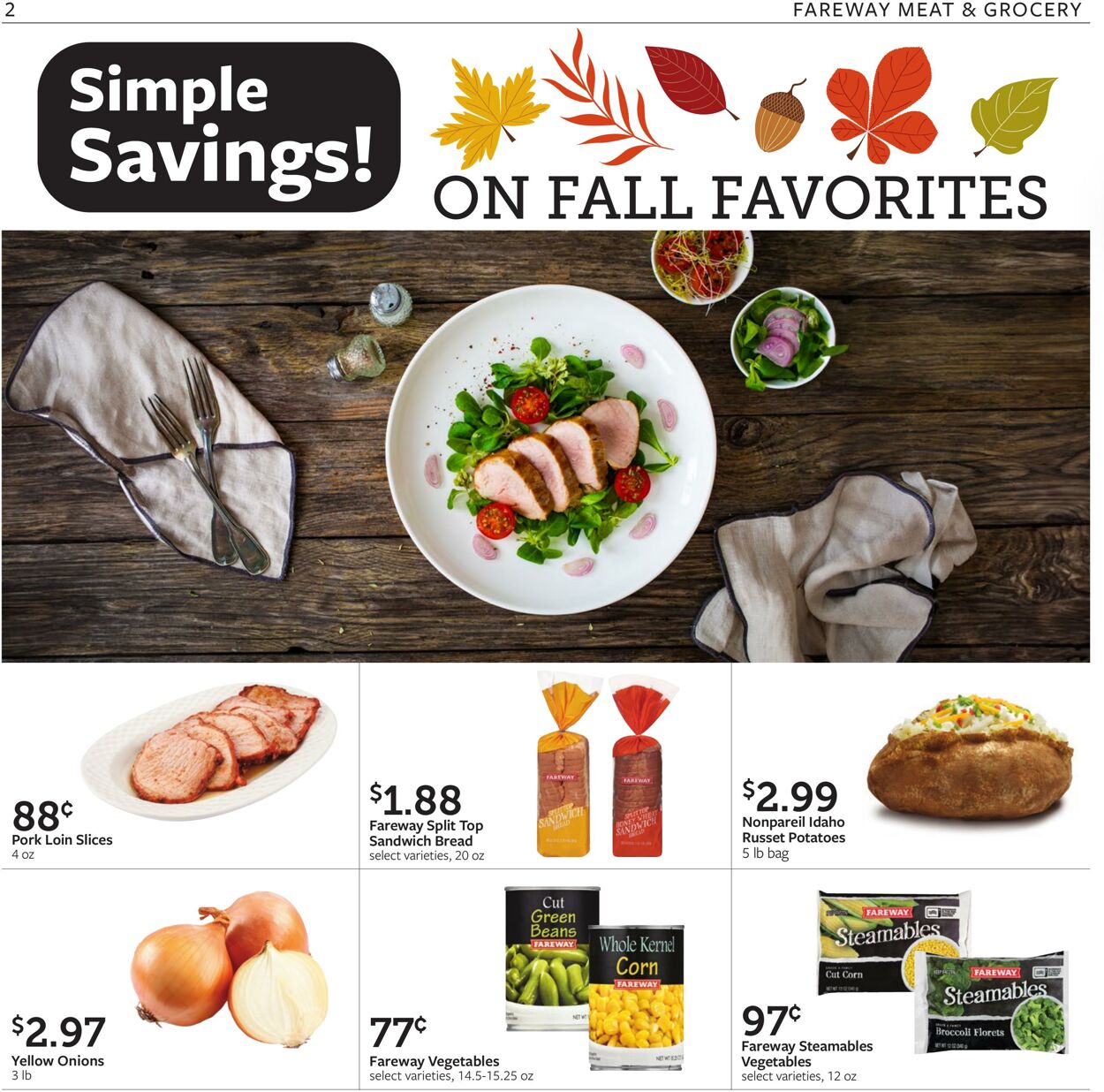 Weekly ad Fareway Stores 09/30/2024 - 10/05/2024