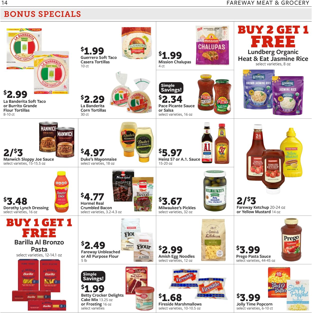 Weekly ad Fareway Stores 09/30/2024 - 10/05/2024