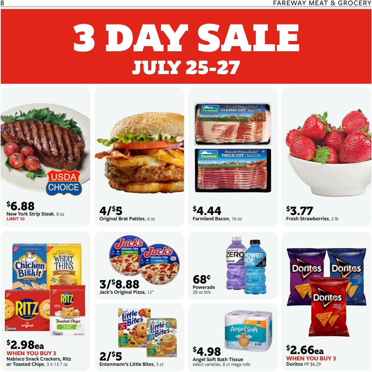 Weekly ad Fareway Stores 07/22/2024 - 07/27/2024