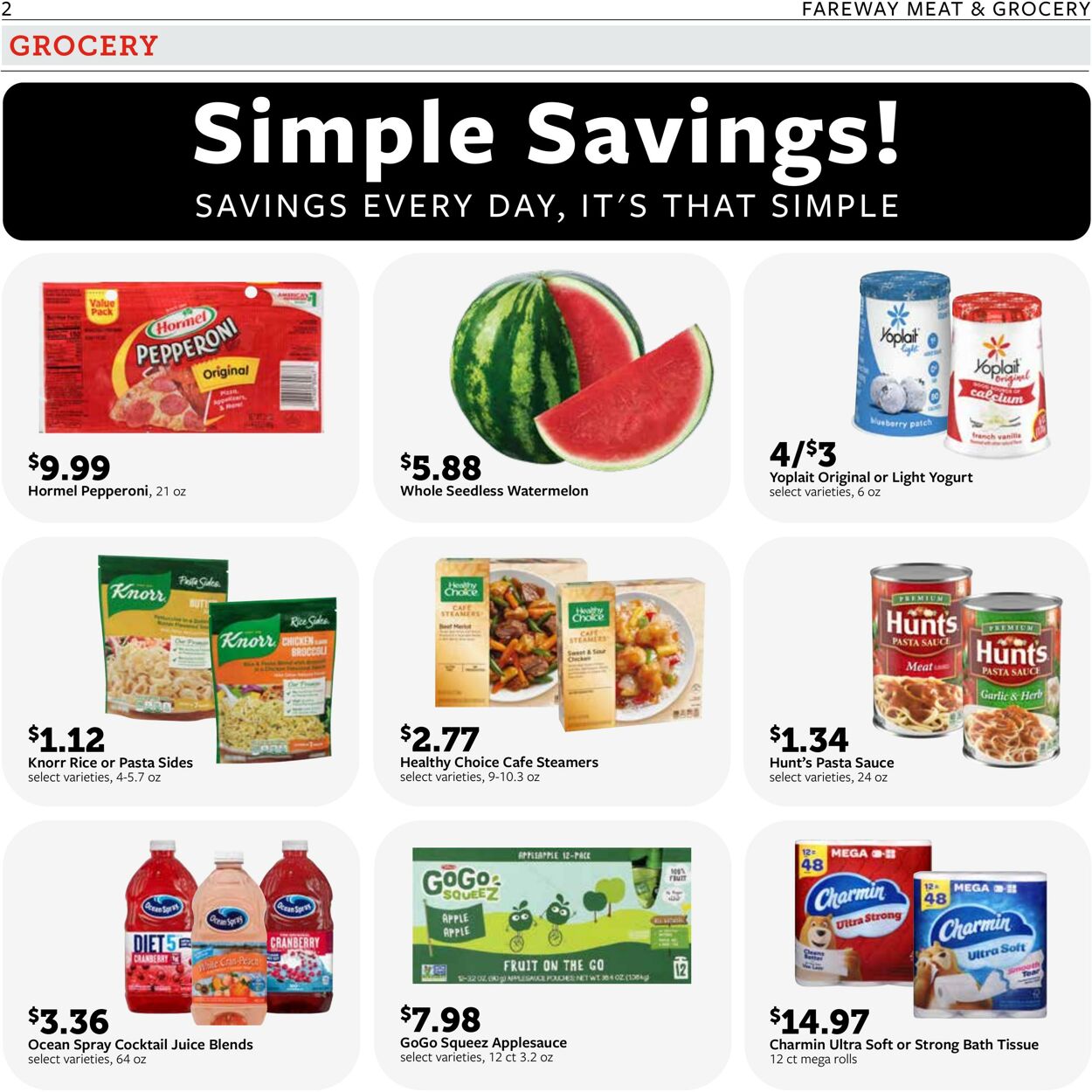 Weekly ad Fareway Stores 07/22/2024 - 07/27/2024