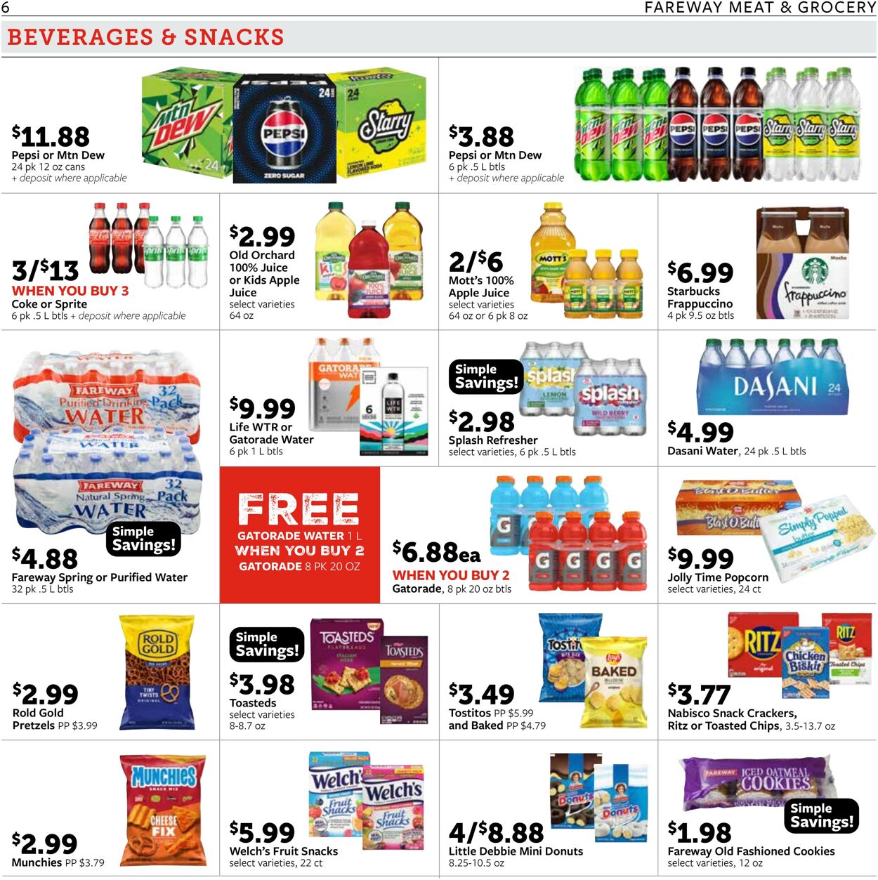 Weekly ad Fareway Stores 07/22/2024 - 07/27/2024