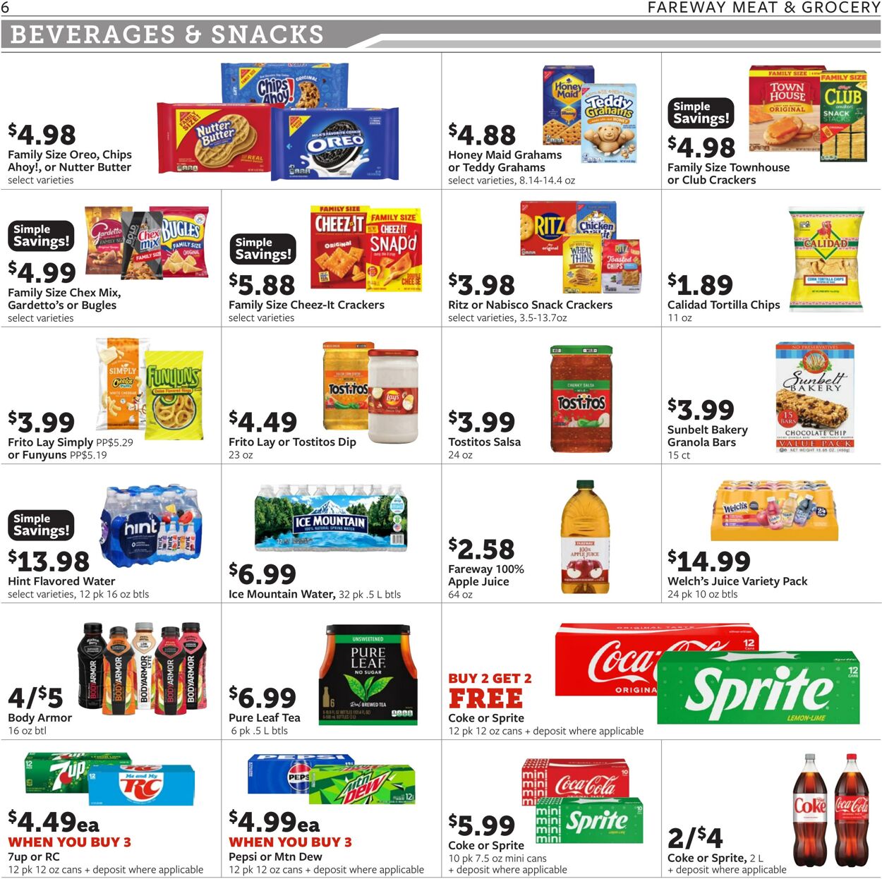 Weekly ad Fareway Stores 08/25/2025 - 08/30/2025