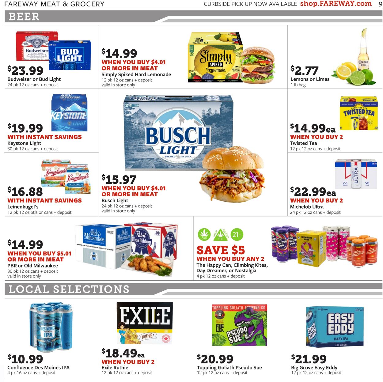 Weekly ad Fareway Stores 08/25/2025 - 08/30/2025