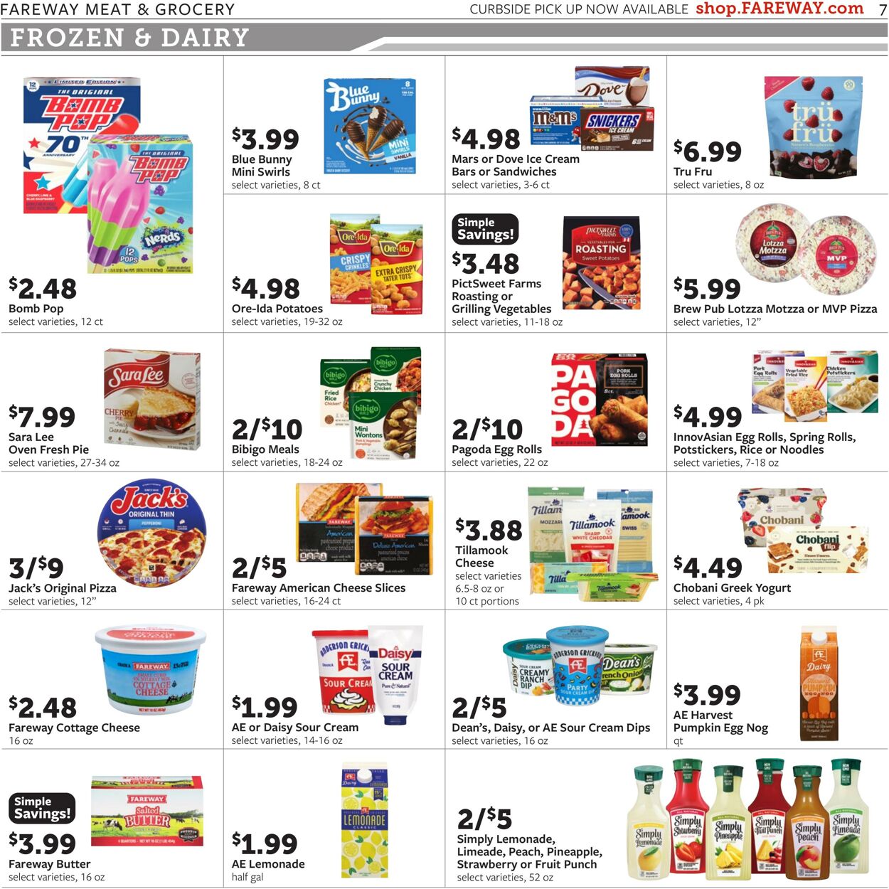 Weekly ad Fareway Stores 08/25/2025 - 08/30/2025