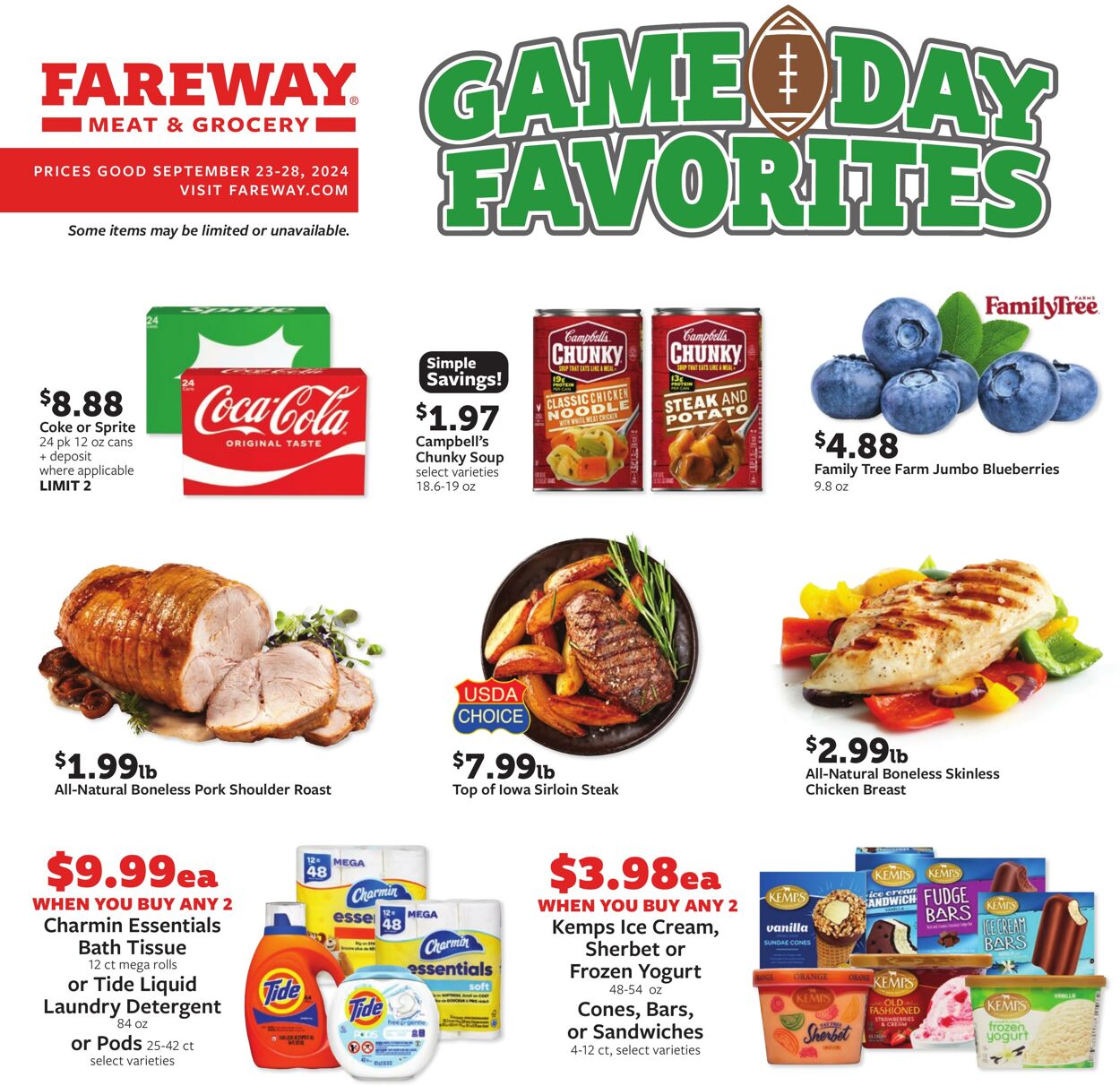 Weekly ad Fareway Stores 09/23/2024 - 09/28/2024