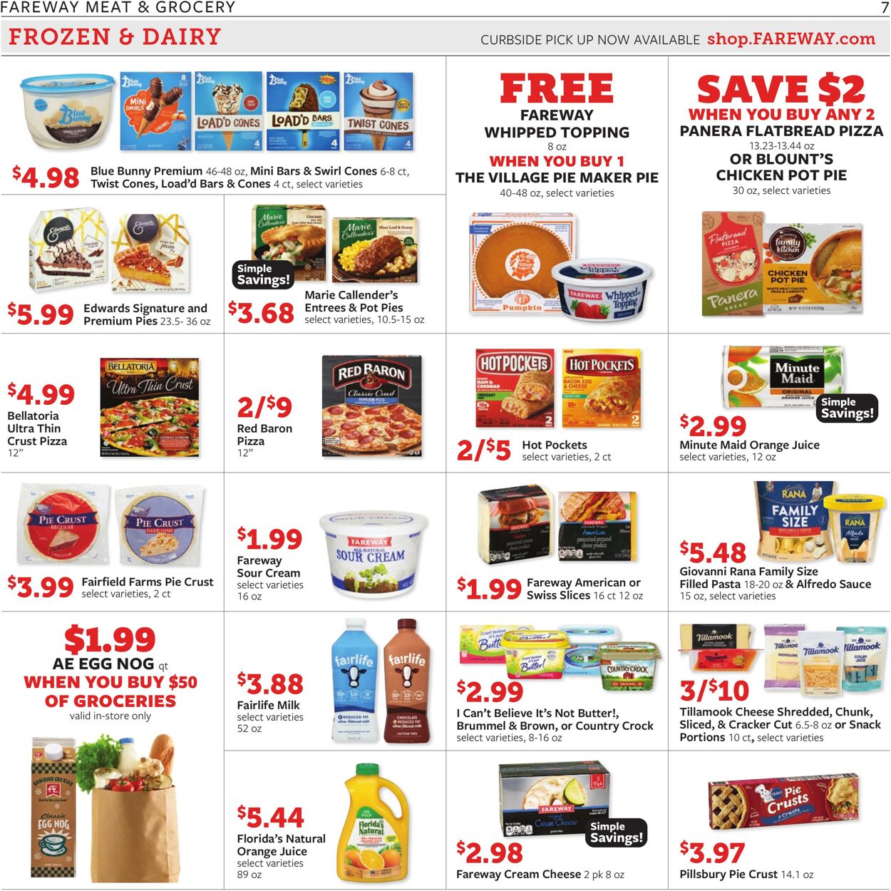 Fareway Stores Promotional Ad - Valid from 12/11 to 12/16 - Page nb 7 ...