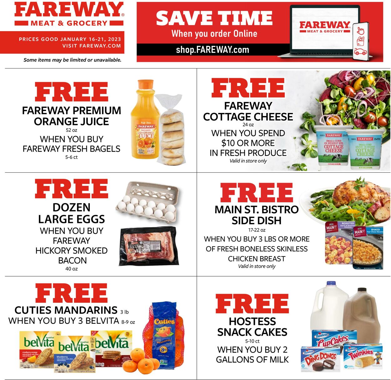 Weekly ad Fareway Stores 01/16/2023 - 01/21/2023