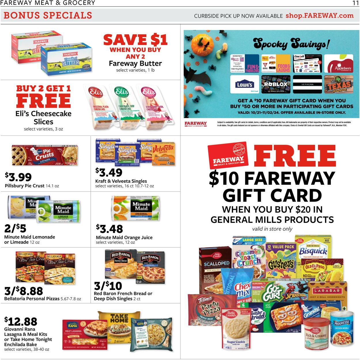 Weekly ad Fareway Stores 10/21/2024 - 10/26/2024