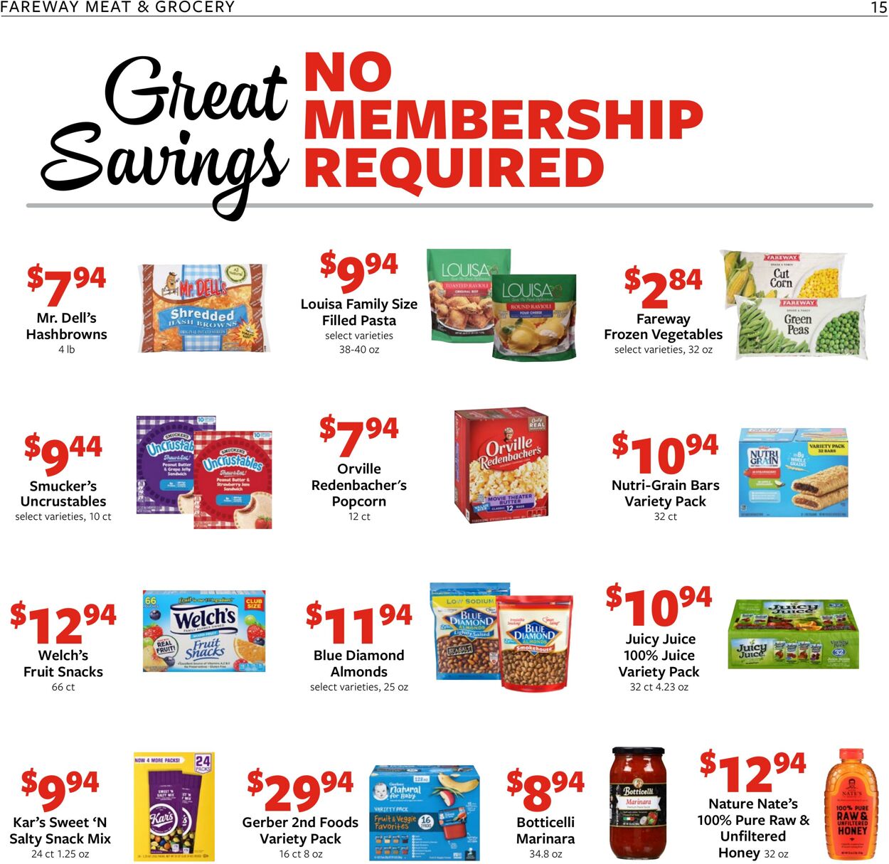 Weekly ad Fareway Stores 10/21/2024 - 10/26/2024