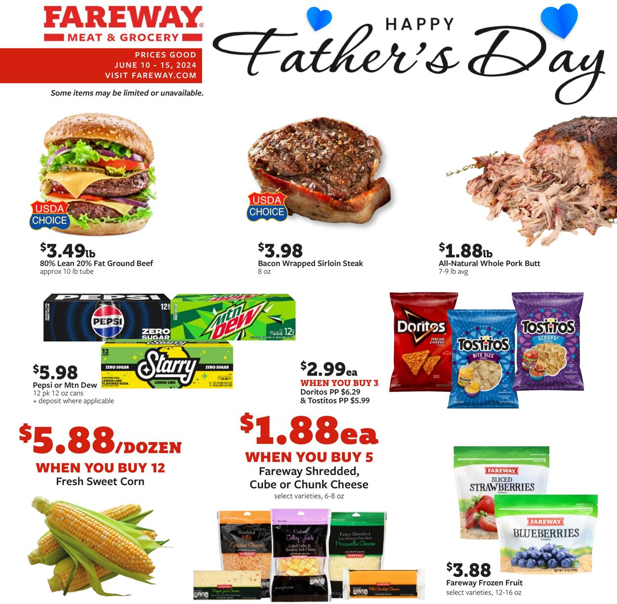 Weekly ad Fareway Stores 06/10/2024 - 06/15/2024
