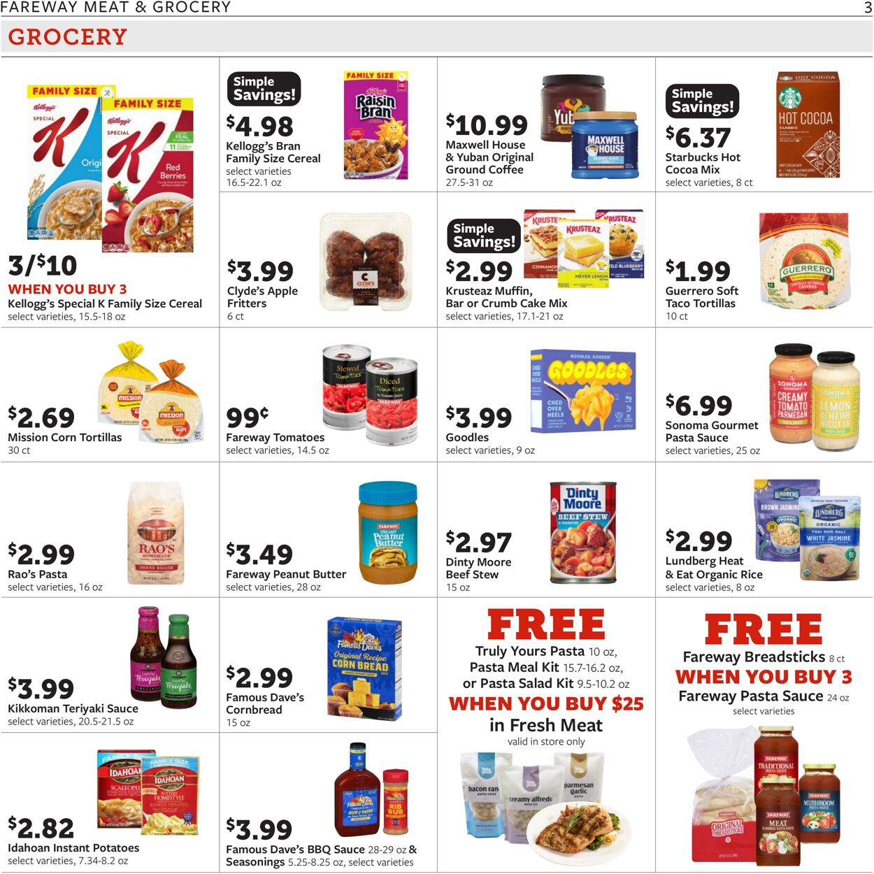 Weekly ad Fareway Stores 01/13/2025 - 01/18/2025