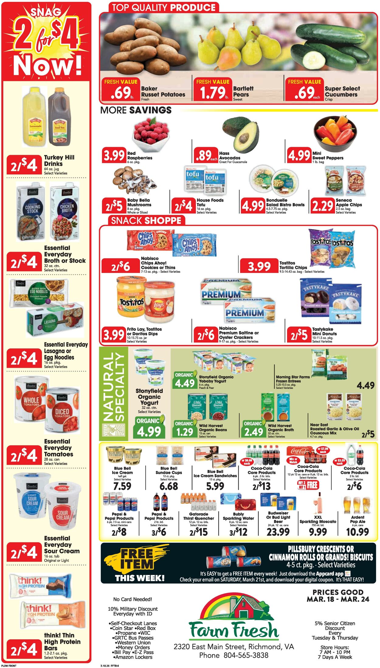 Weekly ad Farm Fresh 03/18/2026 - 03/24/2026