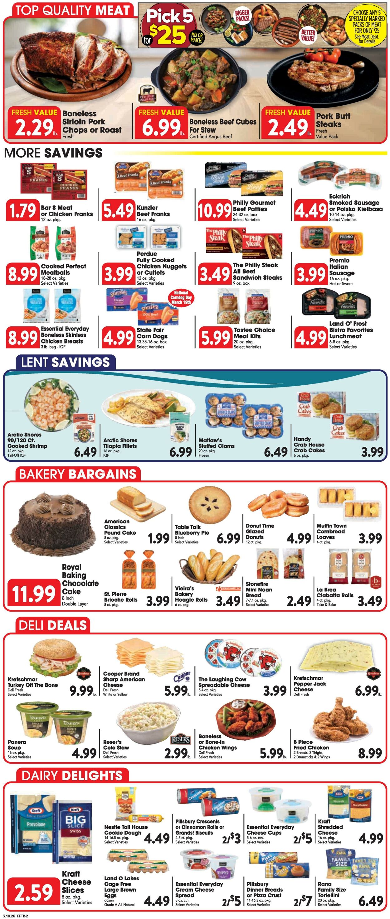 Weekly ad Farm Fresh 03/18/2026 - 03/24/2026