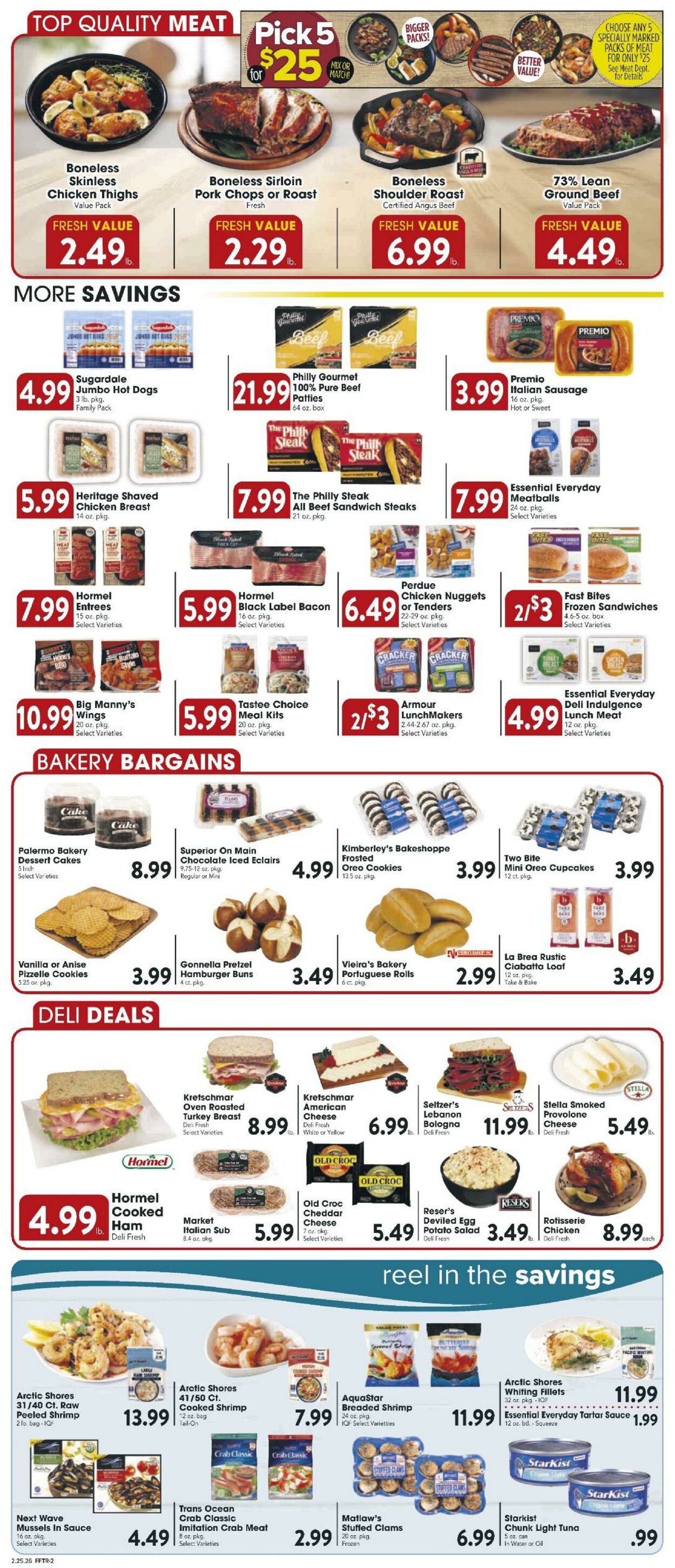 Weekly ad Farm Fresh 02/25/2026 - 03/03/2026