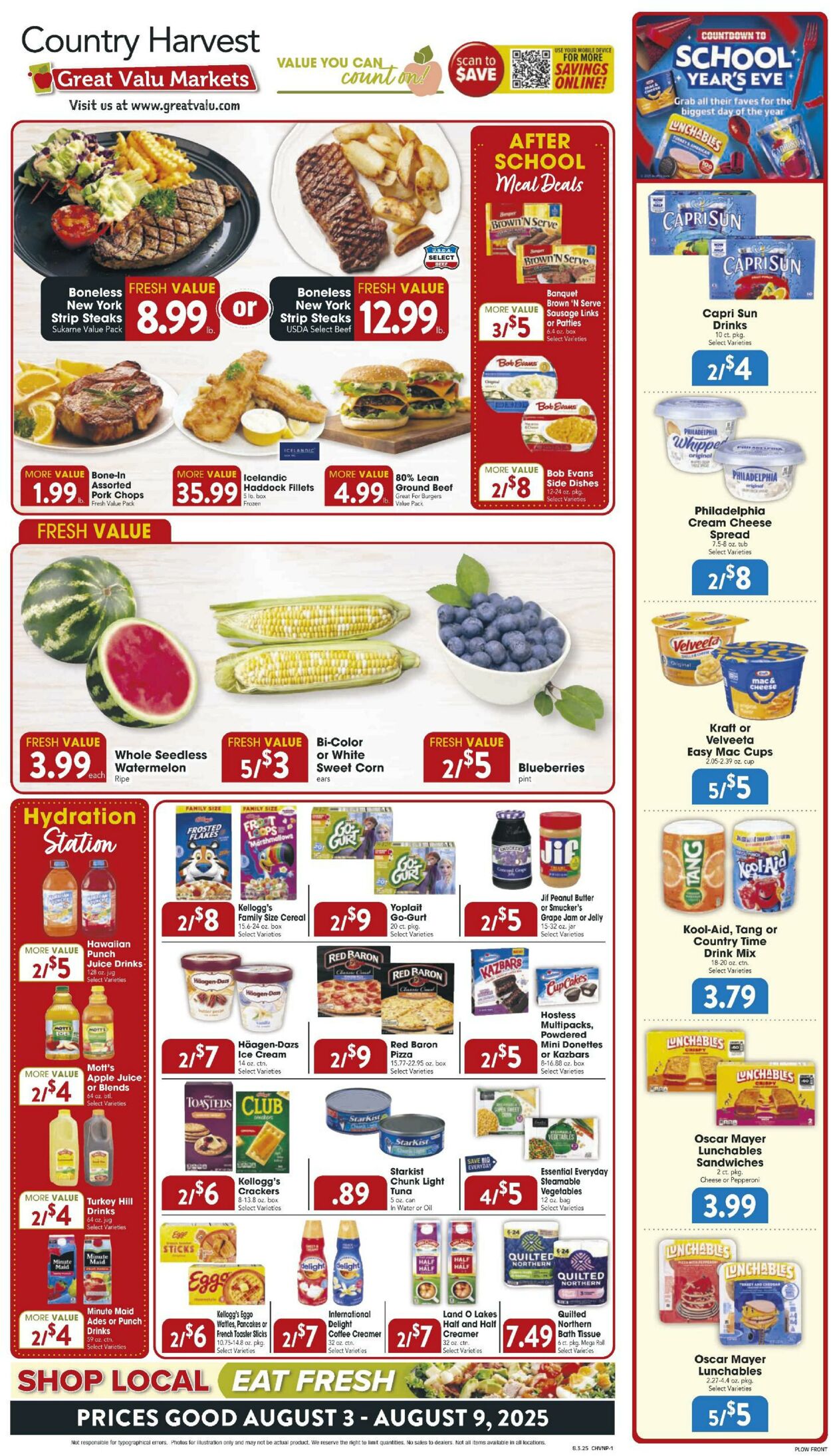 Weekly ad Farm Fresh 08/03/2025 - 08/09/2025