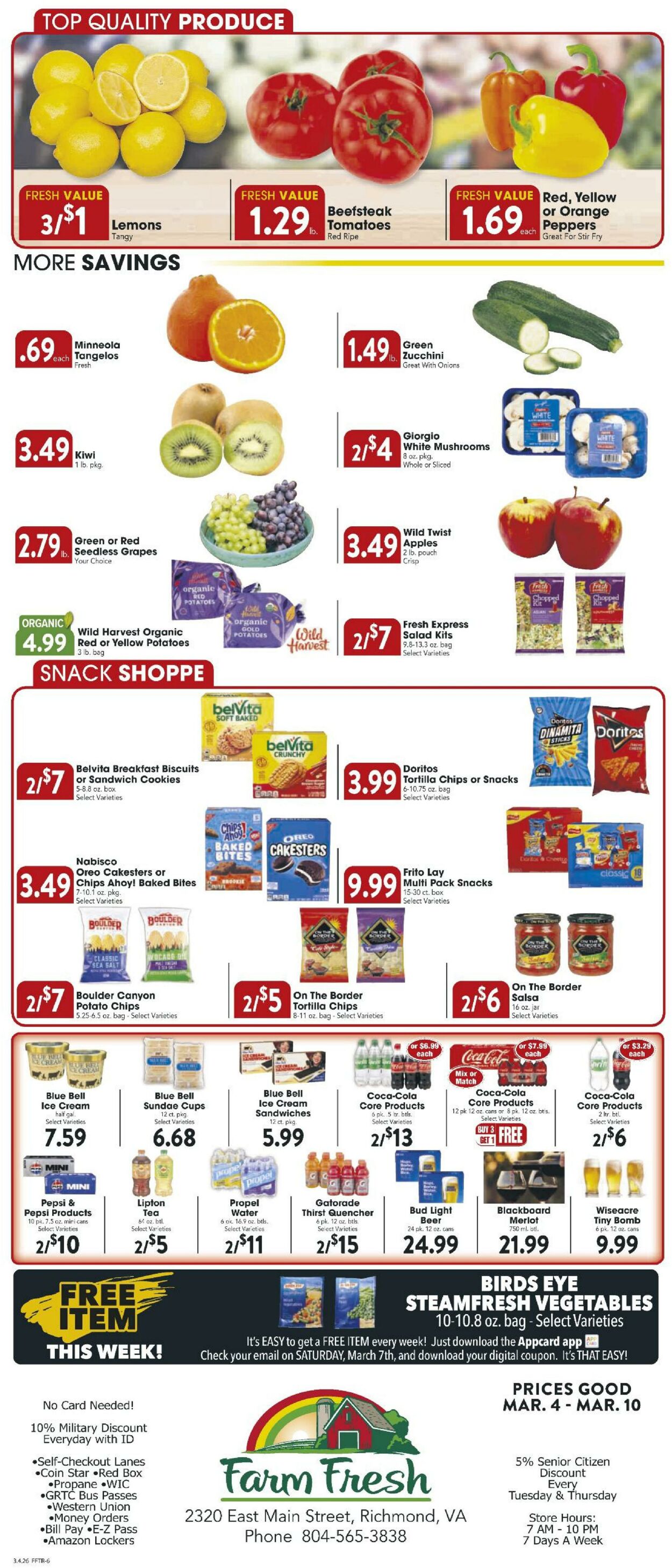 Weekly ad Farm Fresh 03/04/2026 - 03/10/2026