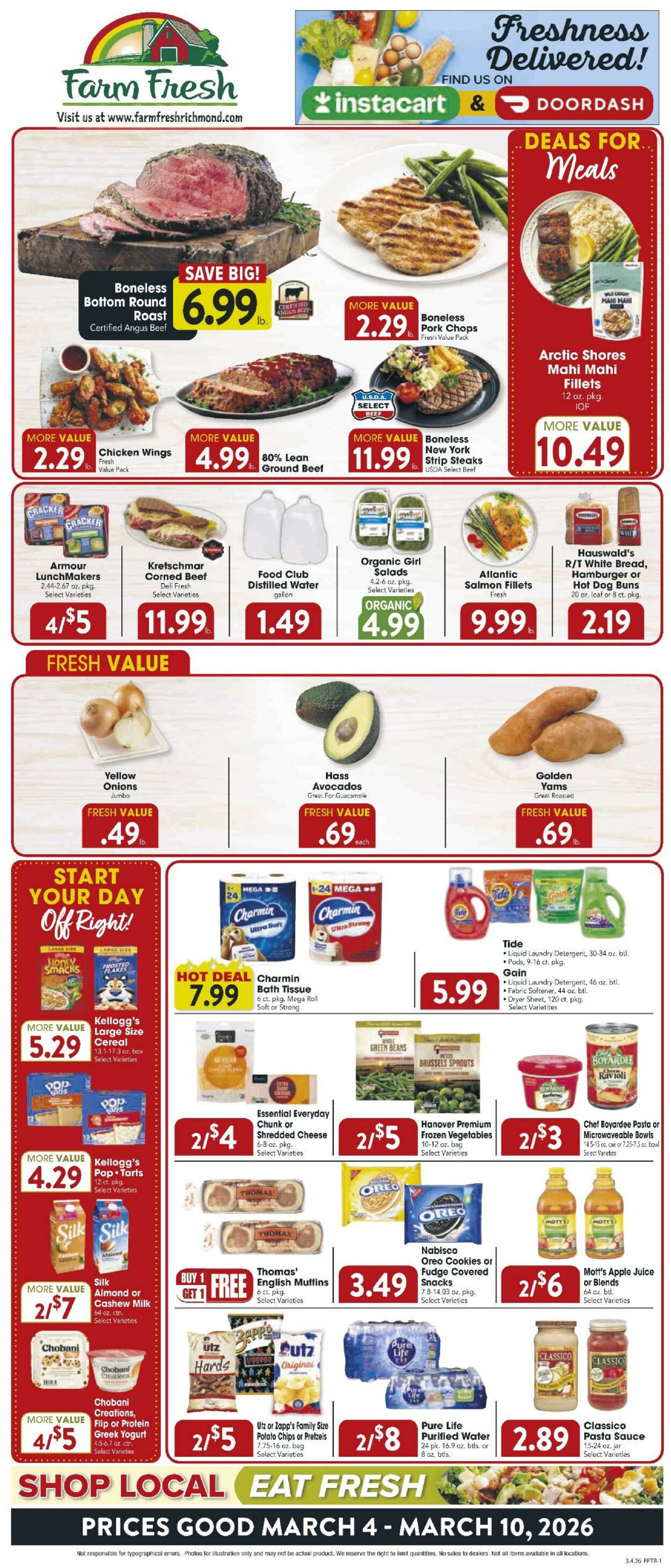 Weekly ad Farm Fresh 03/04/2026 - 03/10/2026