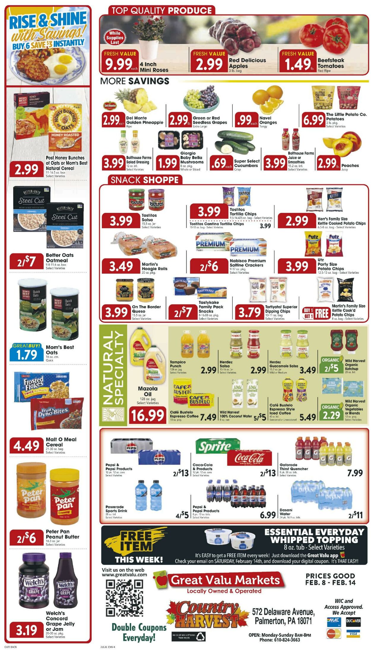 Weekly ad Farm Fresh 02/08/2026 - 02/14/2026