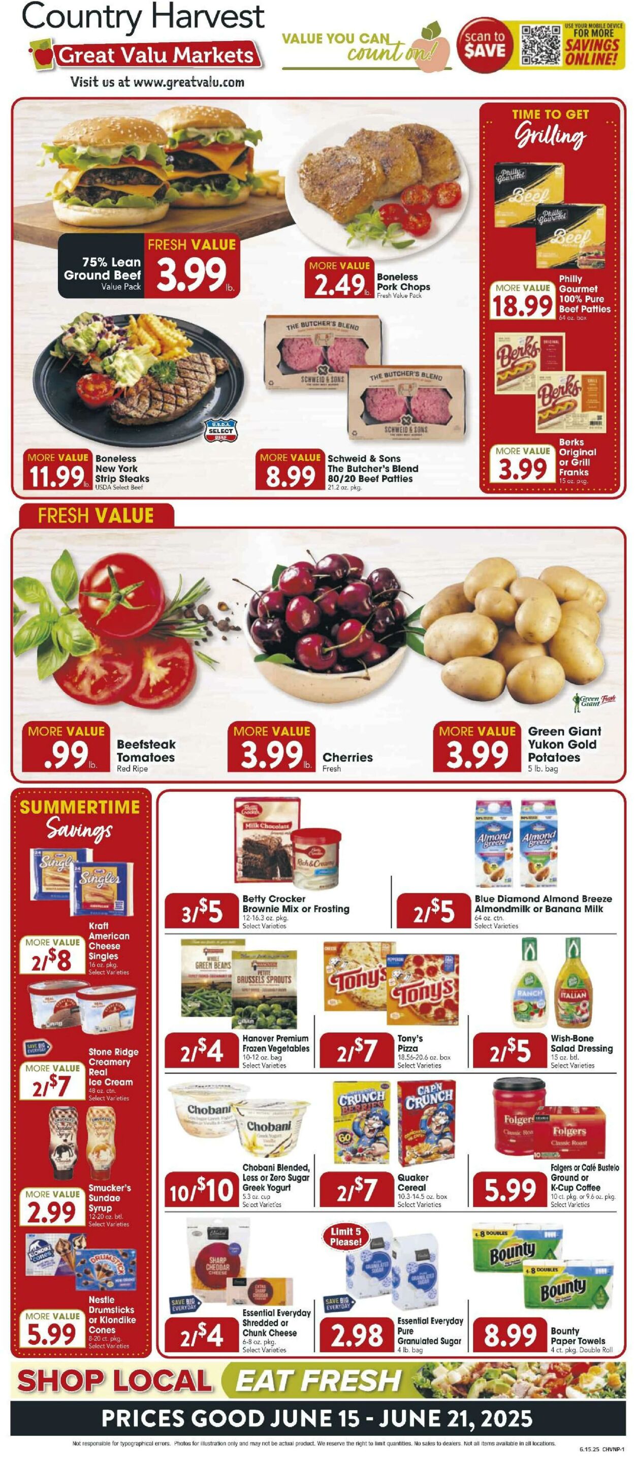 Weekly ad Farm Fresh 06/15/2025 - 06/21/2025