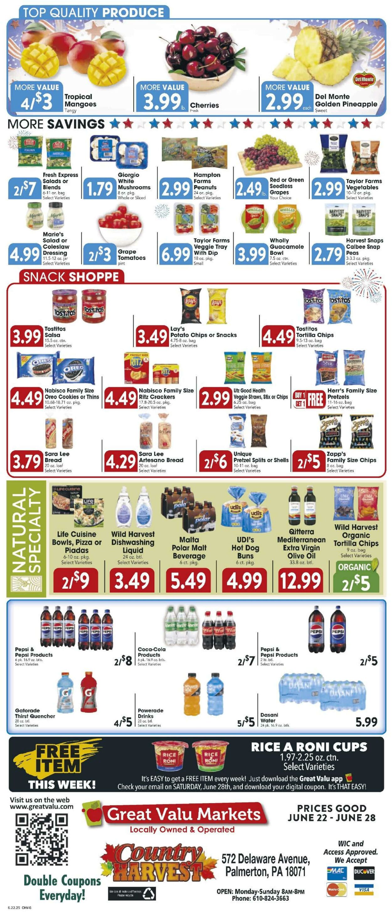 Weekly ad Farm Fresh 06/22/2025 - 06/28/2025