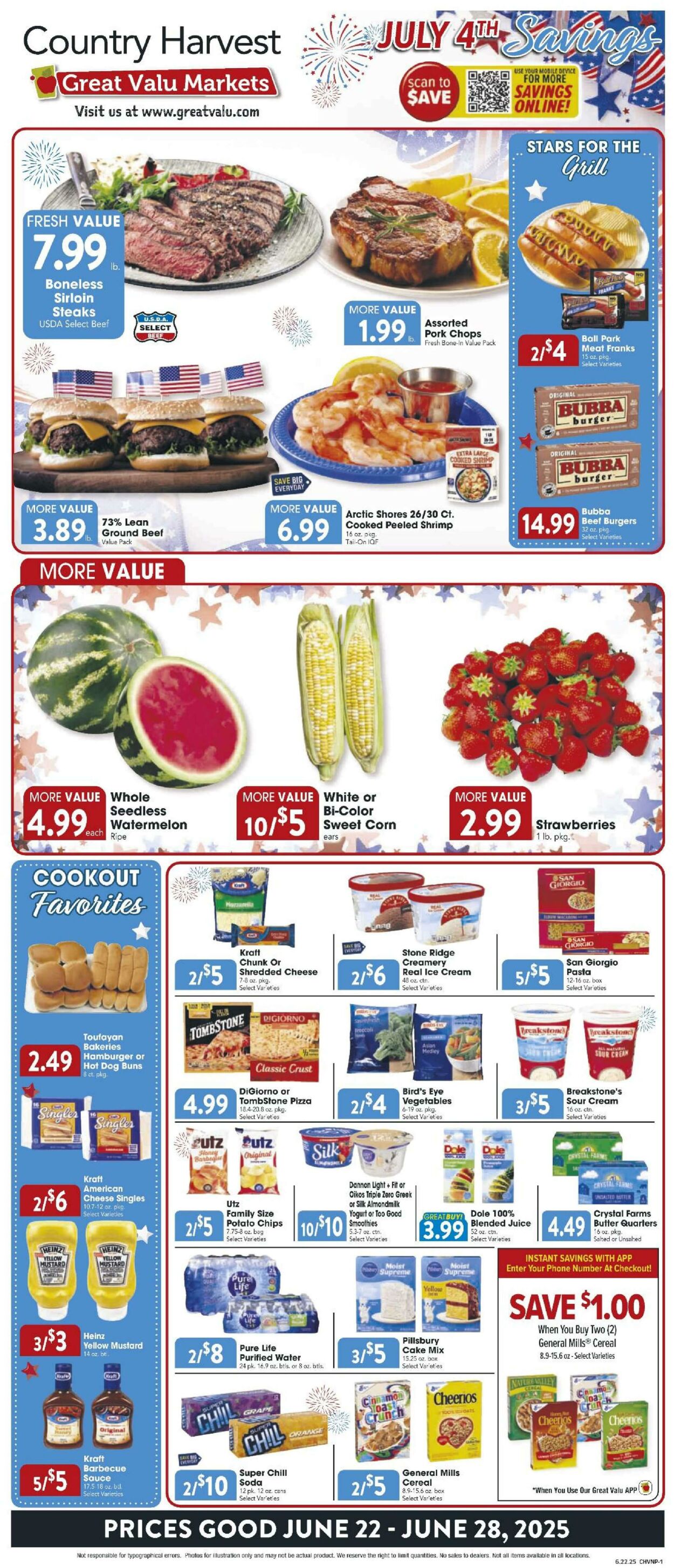 Weekly ad Farm Fresh 06/22/2025 - 06/28/2025