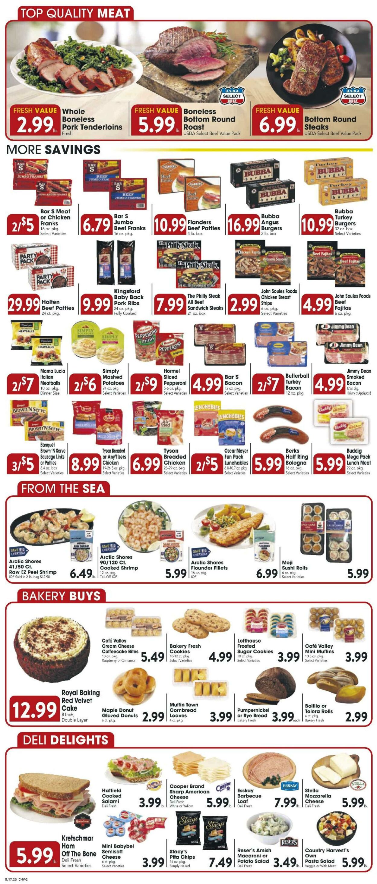 Weekly ad Farm Fresh 08/17/2025 - 08/23/2025